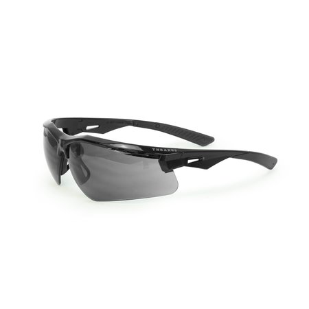 RADIANS Glasses Thraxus Safety Glass-Blk/Smk TXC1-20ID